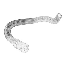 Furtun, schimbator de caldura (incalzire) Heater hose entrance FIAT DUCATO 2.3D 04.15- OE FIAT 1379388080