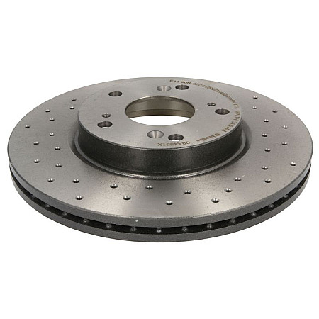 Disc frana Brake disc BREMBO Xtra 1pcs Drilled front  L/R outer diameter 282 mm thickness 23 mm HONDA CIVIC IX CIVIC VIII CIVIC X FR-V STREAM 1.4-2.2D 05.01- BREMBO 09.A455.1X