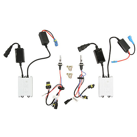Kit Xenon HID Set tip sursa de lumina H7 Culoare alb rece max 6000K tensiune transformator 12V CANBUS SLIM pentru faruri fara lentila E MARK nu se foloseste pub SPEEDMAX TUOLOH7CANSLIM 6000KR