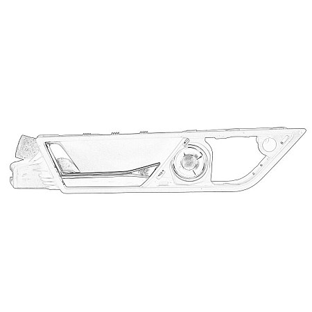 Maner usa Fata Stanga interior cromat SKODA FABIA III 1.0-1.6 08.14- OE SKODA 6V0 837 221A2ZZ