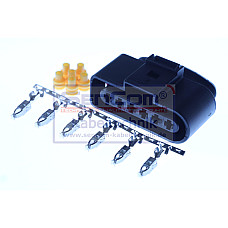 Cablu electric Wire plug number of pins: 6 AUDI A3 A5 A6 ALLROAD C7 A6 C7 A7 A8 D3 Q5 SEAT ALHAMBRA SKODA OCTAVIA III VW CADDY III CADDY III/MINIVAN JETTA III JETTA IV NEW BEETLE 08.96- SENCOM SENCS-20611