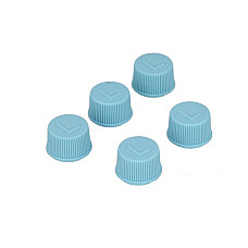 Capac, supapa service Oslona zaworu serwisowego cena za 5 szt. samochody azjatyckie niebieska - niskie cisnienie SANTECH MT0310