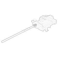 Servomotorul inchiderii centralizate Motor cu clapa de umplere  RENAULT CAPTUR I GRAND SCENIC III MODUS SCENIC III 09.04- OE RENAULT 82 00 312 600