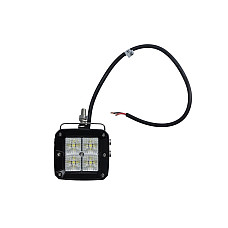 Lumini Work light Osram Opto Semiconductors LED number of diodes: 4 power max: 20W voltage: 12/24/30V no road approval Osram LED Inside ECE R10 waterproof shape Square length80mm width70mm height M-TECH TUOLOWLO40