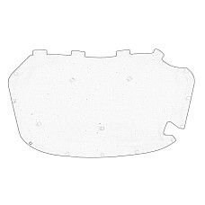 Material amortizare zgomot, nisa motor Izolarea fonica a capacului motorului cu ace inainte de facelifting SKODA SUPERB II 03.08-05.15 OE SKODA 3T0 863 831