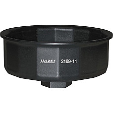 &quot;Cheie filtru ulei Oil filter wrench bell-shaped socket / drive: 1/2&quot;&quot; range: 84 mm min. size: 84 mm max. size: 97 mm number of teeth: 14 application: oil filter&quot; HAZET HAZ 2169-11