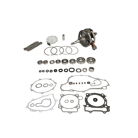 Set reparare de arbore cotit Kit reparatie motor tlok STD un set garnituri cu lagar cutie viteze rulment piston pompa apa si kit YAMAHA YZ 450 2003 2005 CHEIE RABBIT WR101 086