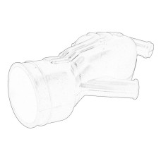 Furtun ear supraalimentare Conducta de intrare a aerului DEUTZ OE SDF 04452116.2/10