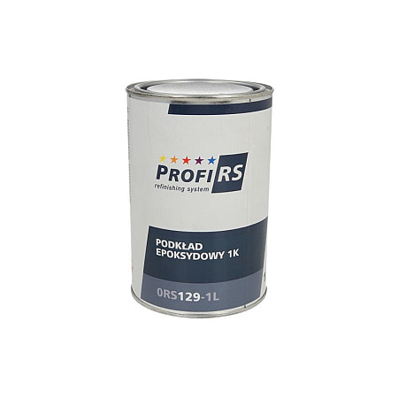 Grund / Primere Grund epoxi gri 1L tip de pulverizare: pistol aplicatie pentru suprafata: Caroseria auto seria 1K timp de intarire 20 min PROFIRS 0RS129-1L