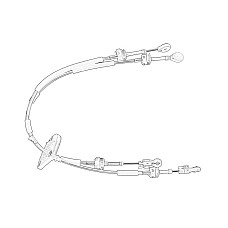 Cablu shimbator viteze Gearshift level cable FIAT PANDA 0.9/1.2 02.12- OE FIAT 55255270