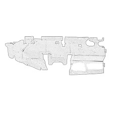 Centura/Grinda/Intarirea centurii Air flow control module R plastic SKODA OCTAVIA III 06.16-11.19 OE SKODA 5E0 121 284B