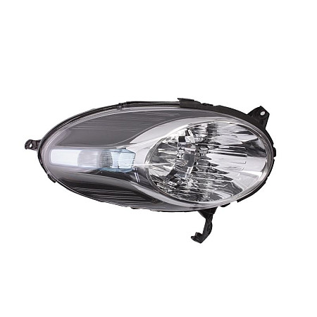 Far Lampa frontala Dreapta H4 electric fara motoras culoare insert: argintiu NISSAN MICRA C+C III MICRA III -06.10 TYC TYC 20-11925-05-2