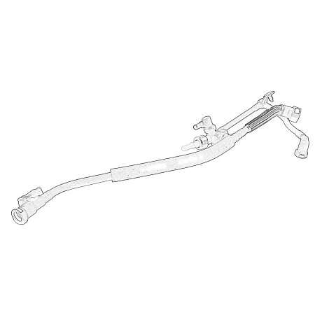 Furtun combustibil Fuel hose FORD C-MAX II FOCUS III MONDEO IV S-MAX TOURNEO CONNECT V408 NADWOZIE WIELKO TRANSIT CONNECT 1.6D 07.10- OE FORD 1763547