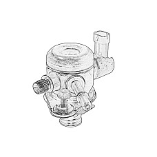 Pompa combustibil Electric fuel pump engine compartment fitting OPEL ASTRA J ASTRA J GTC ASTRA K CASCADA INSIGNIA A INSIGNIA A COUNTRY INSIGNIA B INSIGNIA B GRAND SPORT ZAFIRA C 1.6 06.12- OE OPEL 55585049