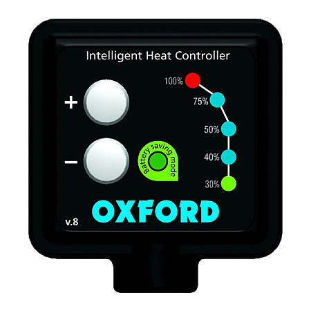 Controler Miner V8 pentru manere incalzite culoare negru Piesa de schimb HotGrips OXFORD OFV8