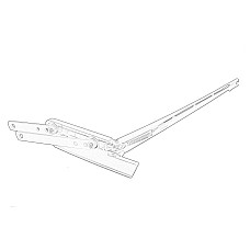 Brat ghidaj, stergator parbriz Wiper arm front R AUDI Q7 4L 03.06-08.15 OE VW 4L1 955 408B1P9