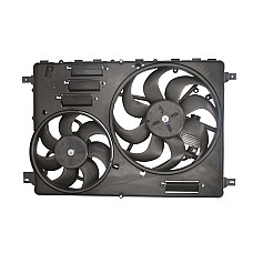 Ventilator, radiator Ventilator radiator cu carcasa LAND ROVER DISCOVERY SPORT FREELANDER 2 RANGE ROVER EVOQUE 2.0/2.2D 06.11- NRF NRF 47755