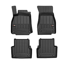 Set covorase cauciuc Floor mats TPE 4 pcs ducts proLine 3D front/rear set colour neagra AUDI A6 ALLROAD C7 A6 ALLROAD C8 A6 C7 A6 C8 09.14- Saloon / Station wagon FROGUM FRG 3D408357