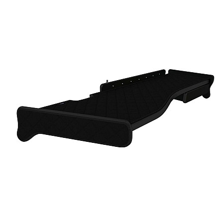 Raft interior cabina ofer Raftul cabinei lung Panou LED lumina alba sertar suplimentar sub blatul mesei lung culoare: negru serie: ELEGANCE MERCEDES F-CORE F-CORE FT16 BLACK