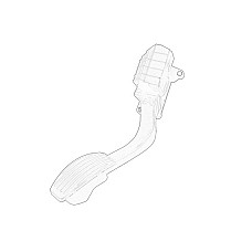 Senzor, pedala acceleratie Accelerator pedal ABARTH 500 / 595 / 695 500C / 595C / 695C FIAT 500 500 C FORD KA 0.9-1.4 07.07- OE FIAT 51833722