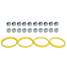 Trusa de montare a jantei de aliaj Fitting kit N 76x661 N M12x125 K19 OPEN 1 kit / 4 wheels - B/N qty 20 MAK MAK 8000000485
