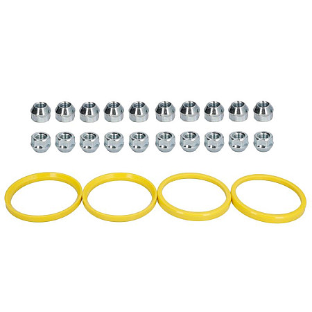 Trusa de montare a jantei de aliaj Fitting kit N 76x661 N M12x125 K19 OPEN 1 kit / 4 wheels - B/N qty 20 MAK MAK 8000000485