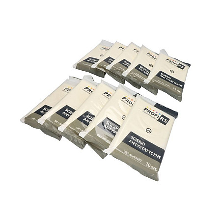 Microfibre Dust absorbing cloth number of sets: 10 set quantity per set: 10 pcs antistatic PROFIRS 0RS-50-10/10