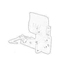 Inchizatoare capota Engine bonnet lock front AUDI A3 8P 05.03-05.08 OE VW 8P0 823 480