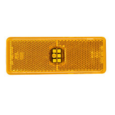 Lampa gabarit Outline marker lights L/R yellow LED height 45mm width 120mm depth 75/439/120mm embossed 24V MERCEDES ACTROS ACTROS MP2 / MP3 ACTROS MP4 / MP5 ANTOS AROCS ATEGO 2 04.96- HERTH+BUSS PARTI ELECTRICE 82710407