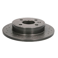 Disc frana Brake disc BREMBO Xtra 1pcs Drilled rear  L/R outer diameter 240 mm thickness 10 mm CHEVROLET ASTRA CORSA OPEL ASTRA G ASTRA G CLASSIC ASTRA G/KOMBI ASTRA H 1.2-2.0D 08.94- BREMBO 08.7626.1X