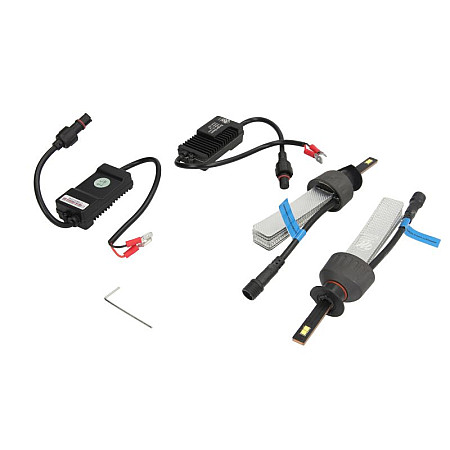 Bec incandescent LED 2buc H1 36V max 40W culoare lumina alb priza 5700K tip P145S fara omologare rutiera contine miezuri M TECH TULSO1