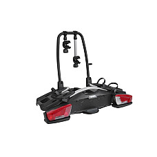 Suport bicicleta, Suport ambreiaj Tow bar bike carrier / Bike holders VeloCompact type: platform Black/Silver bike mounting: for wheels and frame no. of bicycles: 2 13-pin THULE THU 924