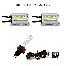 H11 SLIM  12V 35W 6000K