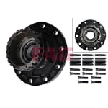 Butuc roata R butuc roata fata Spate cu rulment  RVI C D T VOLVO B11 B12 FE FE II FH FH II FH12 FH16 FH16 II FM FM II FM12 FM9 FMX FMX II 08.93- FAG Bearings 723 5002 10