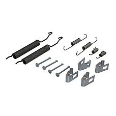 Set accesorii, sabot de frana Set de montaj pantofi de frana ZF FORD RANGER MAZDA B-SERIE BT-50 1.8-3.2D 06.99- QUICK BRAKE QB105-0812