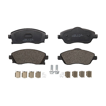 Set placute de frana Fata cu suplimente OPEL ASTRA J COMBO TOUR COMBO/MINIVAN CORSA C KADETT C MERIVA A REKORD D TIGRA 1.0-1.9 03.75- BRECK 23225 00 702 10
