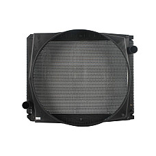 Intercooler, compresor Engine radiator with fan housing CLAAS 610 610 C 620 620 C 630 630 C 640 640 C HIGHWAY 10136016HW