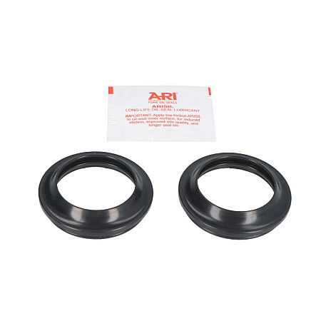 Etansare praf suspensie fata Front suspension anti-dust gaskets 41x535/58x48/14 type: XICY quantity per packaging: 2pcs DUCATI SCRAMBLER TRIUMPH AMERICA BONNEVILLE DAYTONA SCRAMBLER 125-1300 1997-2019 ARIETE ARI.138