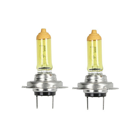 Bec, far principal Light bulb halogen 2pcs H7 Retro 12V max. 55W light colour yellow max. 2700K socket type PX26D no road approval contains 2 cores M-TECH PTZRT7-DUO