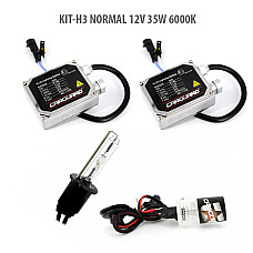 H3 NORMAL 12V 35W 6000K