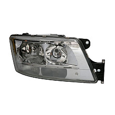 Far Headlamp R 2*H7/2*LED/PY21W manual with daytime running light insert colour: chromium-plated EURO 6 MAN TGS I TGX I 09.16-09.21 GIANT 131-MA50314MR