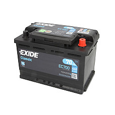 Acumulator Pornire Acumulator EXIDE 12V 70Ah/640A CLASSIC R+ en 278x175x190 B13 pornire EXIDE EC700