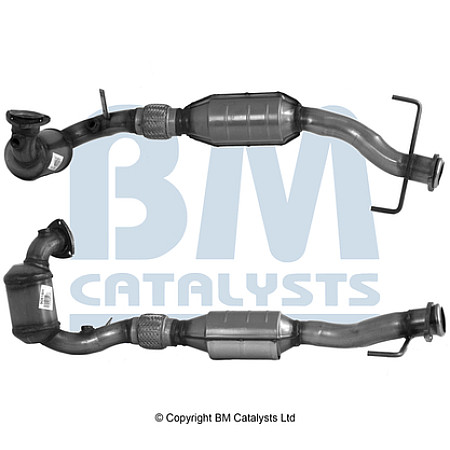 Catalizator EURO 3 SAAB 9-5 2.0/2.3 09.97-12.09 BM CATALYSTS BM90818H
