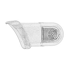 Lumina de delimitare Lampa obrysowa dachowa L OE MERCEDES 002 820 35 56