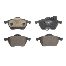 Set placute de frana Fata cu senzor de uzura integrat cu suplimente AUDI A3 TT SEAT LEON TOLEDO II SKODA OCTAVIA I VW BORA BORA I GOLF IV NEW BEETLE POLO 1.4-3.2 12.96- BRECK 23392 00 701 10