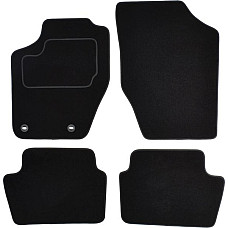 Covoras podea textil Floor mats Velours 4 pcs front/rear set colour neagra CITROEN C4 I 11.04-07.11 Coupe / Saloon MAMMOOTH MMT A041 CIT110 PRM 01