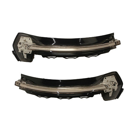 Semnalizator Set de lampi indicatoare Dreapta/Stanga galben LED Versiunea NEGRU dinamic set AUDI A3 1.0-2.5 06.08- 08.12-05.20 OSRAM OSRLEDDMI-8V0-BK S