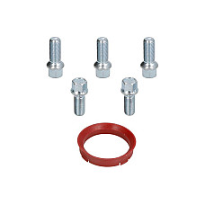Trusa de montare a jantei de aliaj Fitting kit FZ83 66.45-57.1 B S17D30 sphere M14x15 L30 R13 1 kit / 1 wheel - 5 holes ITWHEELS ITW49128