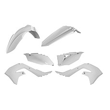 Kituri de plastic Off-road plastic accessories colour White KAWASAKI KX 450 2019-2021 CEMOTO 91255 CEM