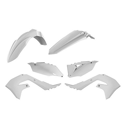 Kituri de plastic Off-road plastic accessories colour White KAWASAKI KX 450 2019-2021 CEMOTO 91255 CEM